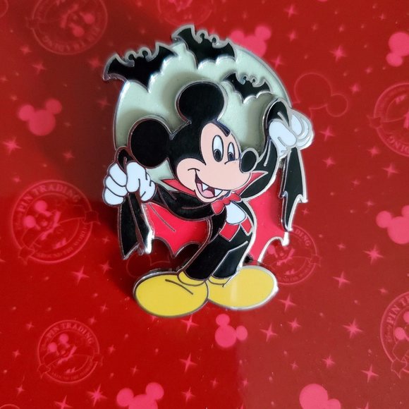 Disney Jewelry - Disney Mickey Mouse Vampire Pin